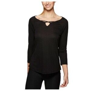 RBX‎ Active Front Keyhole Purple Top Size Medium